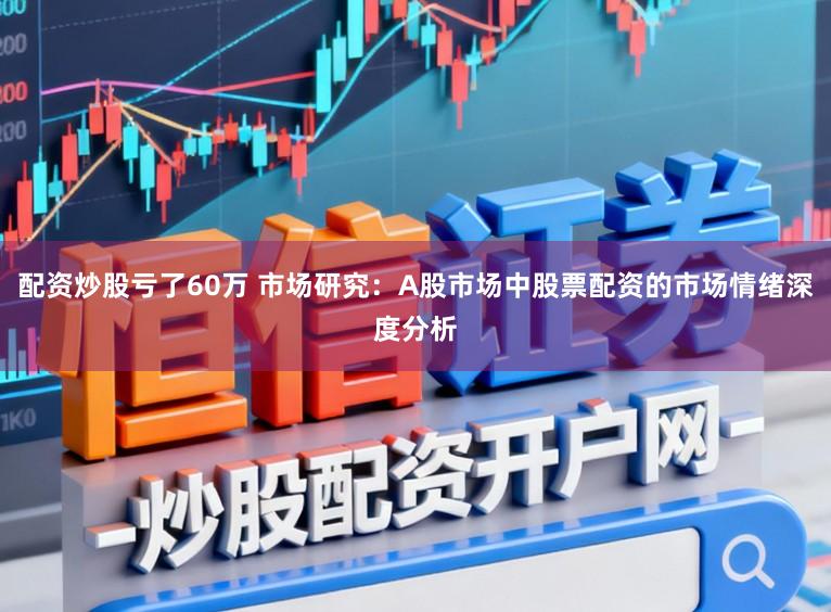 配资炒股亏了60万 市场研究:A股市场中股票配资的市场情绪深度分析